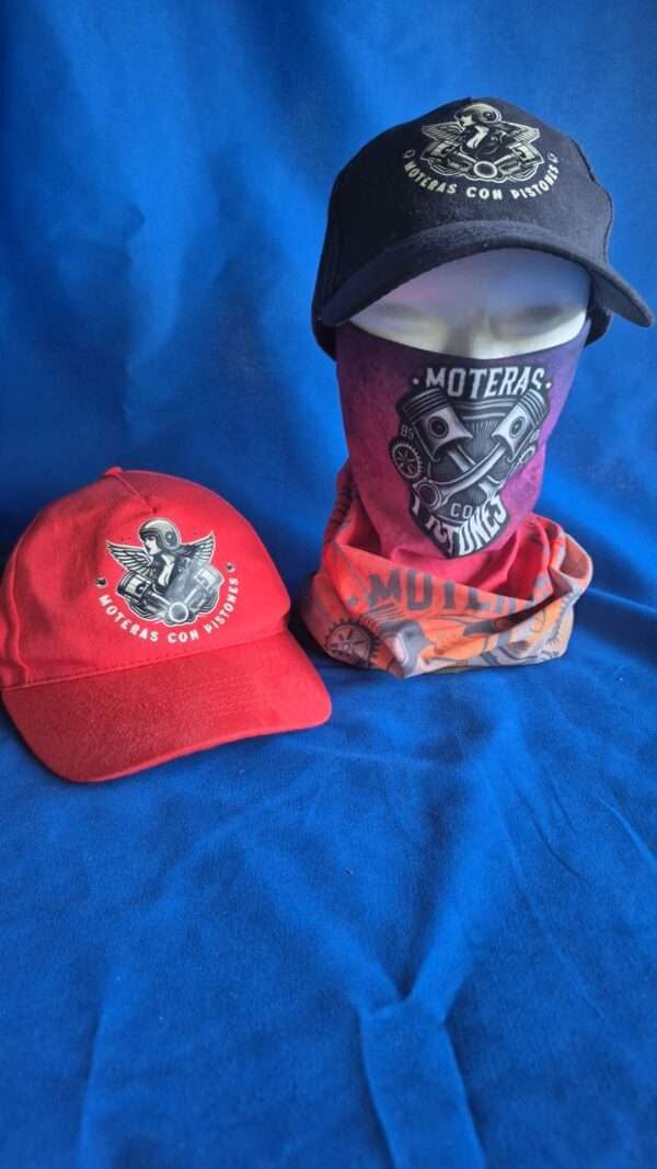 Gorra “Moteras con Pistones”